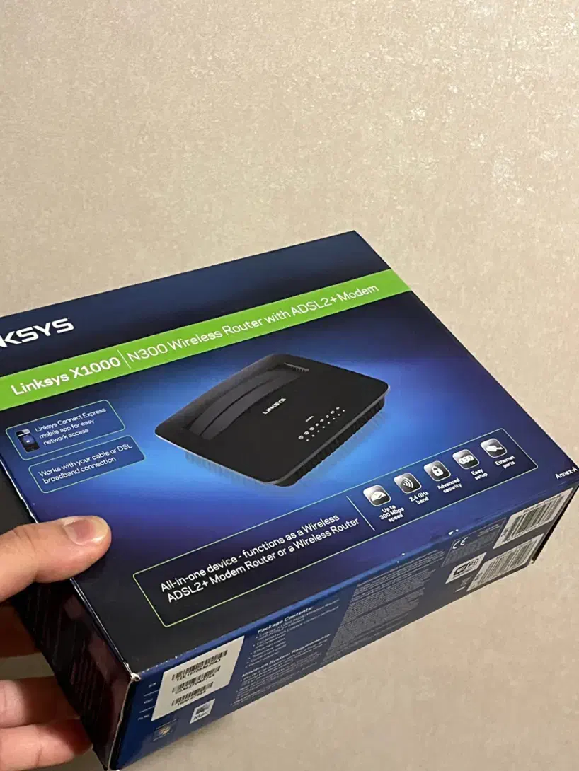 مودم سیسکو لینکسیس Cisco Linksys x1000|مودم و تجهیزات شبکه|تهران, میرداماد|دیوار