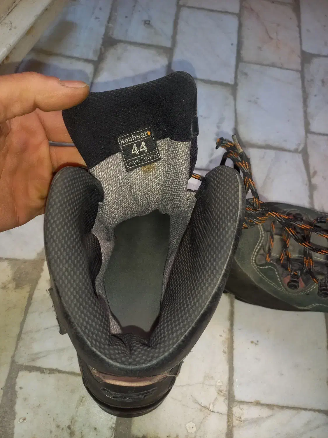 پوتین کوهنوردی کوهسار|کوهنوردی و کمپینگ|ری, علایین|دیوار