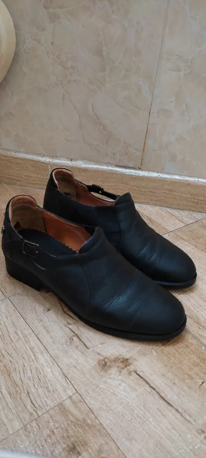 کفش  چرم  اصل   گاوی|کیف، کفش، کمربند|بهارستان, |دیوار