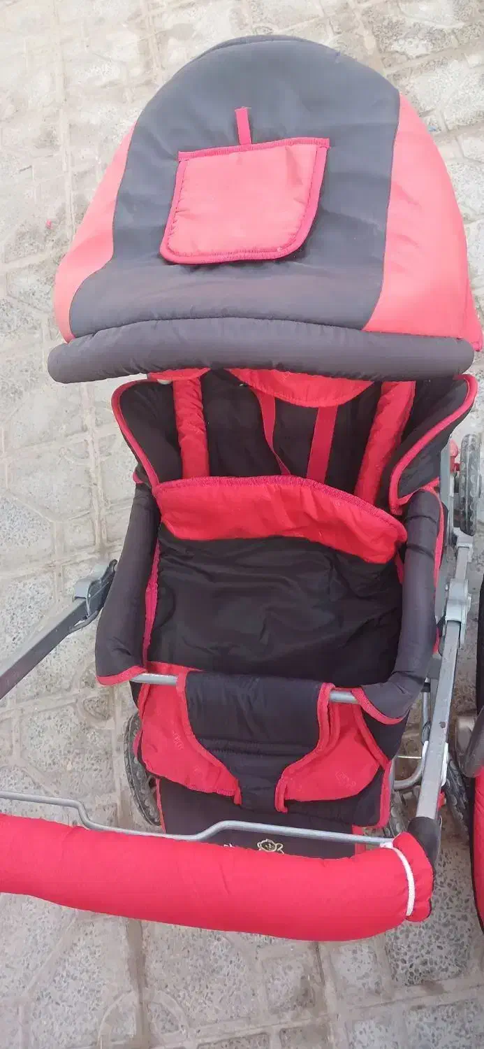 کلاسکه وکریر درحدنو مارک چیکو|کالسکه و لوازم جانبی|مبارکه, |دیوار