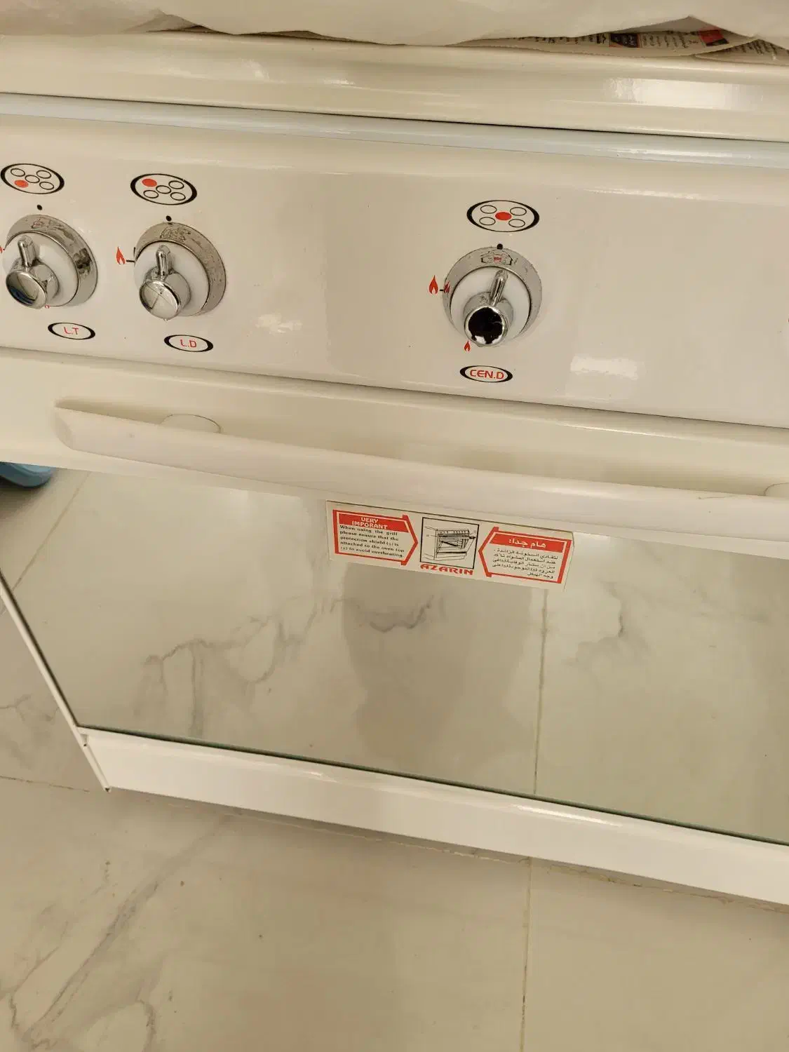 اجاق گاز ۵ شعله طرح فر|اجاق گاز و لوازم برقی پخت‌وپز|تهران, شهرک دانشگاه|دیوار