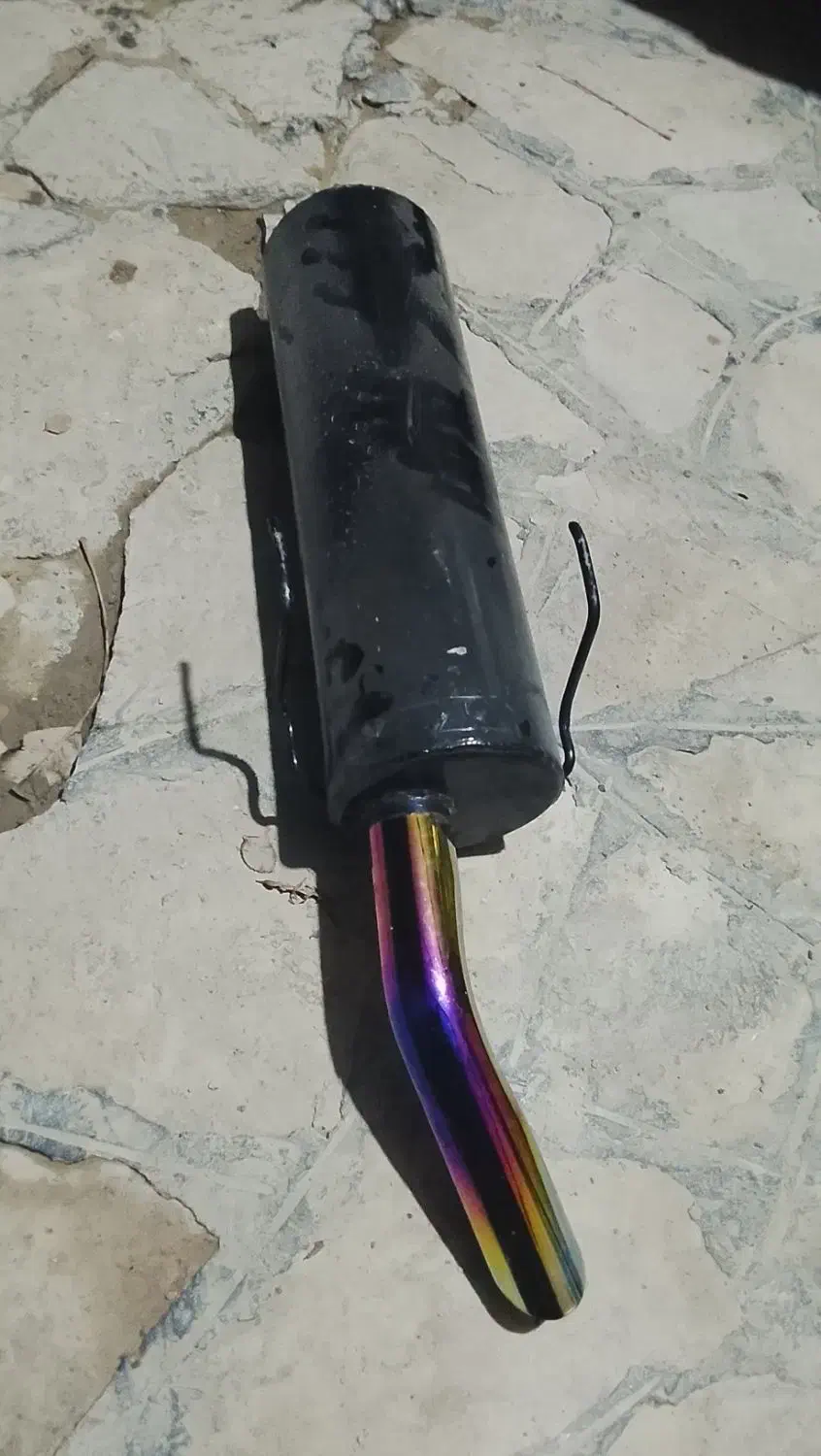 منبع اگزوز پژو پارس 405 بلوچی خوش صدا|قطعات یدکی و لوازم جانبی|گلبهار, بیزکی|دیوار