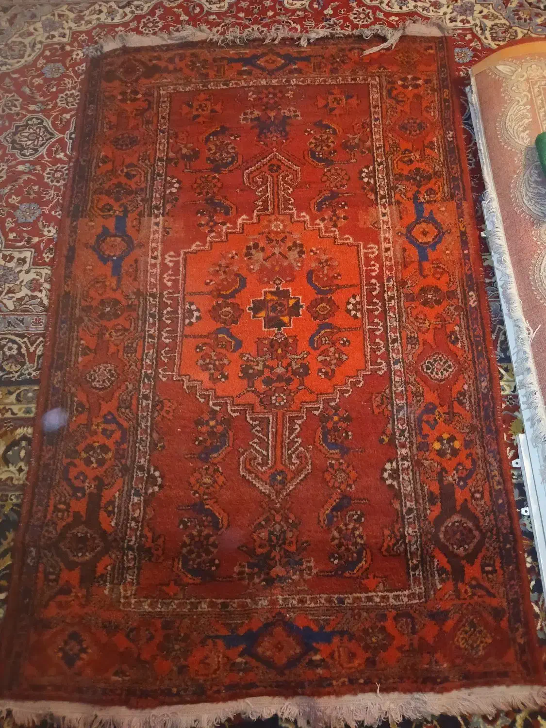 فرش وقالیچه دستبافت|فرش|الوند, |دیوار