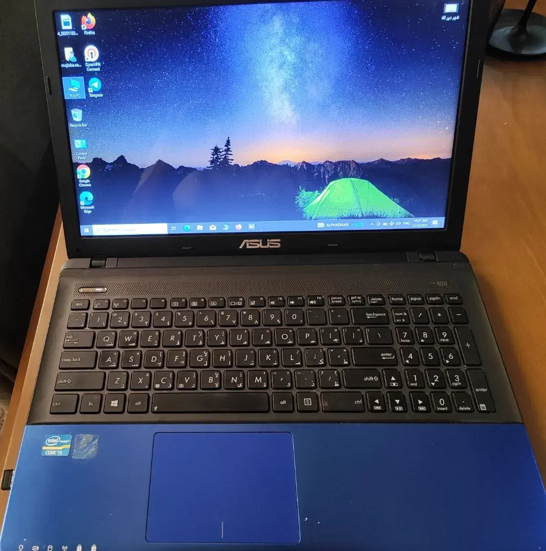 لپ‌تاپ Asus K55VD تمیز - مناسب کارهای روزمره|رایانه همراه|اهواز, کوی پیروزی|دیوار