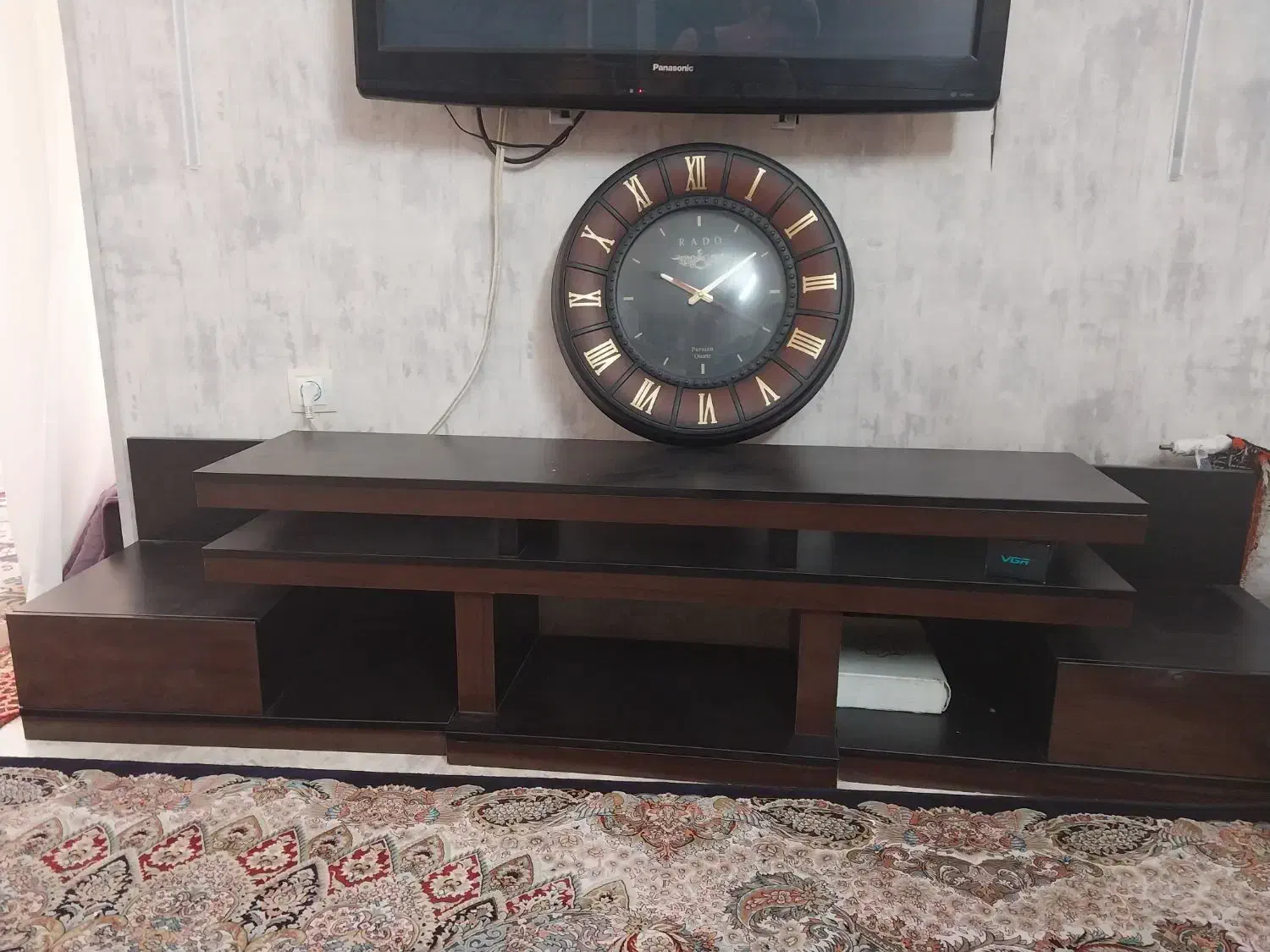 میز زیر تلویزیونی استفاده تی وی وال|میز تلویزیون|شیراز, شهرک سراج|دیوار