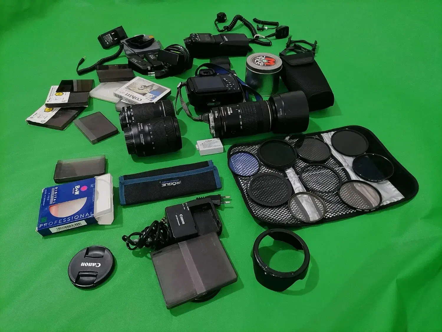 دوربین و وسایل کامل یکجا|دوربین عکاسی و فیلمبرداری|خرمآباد, |دیوار