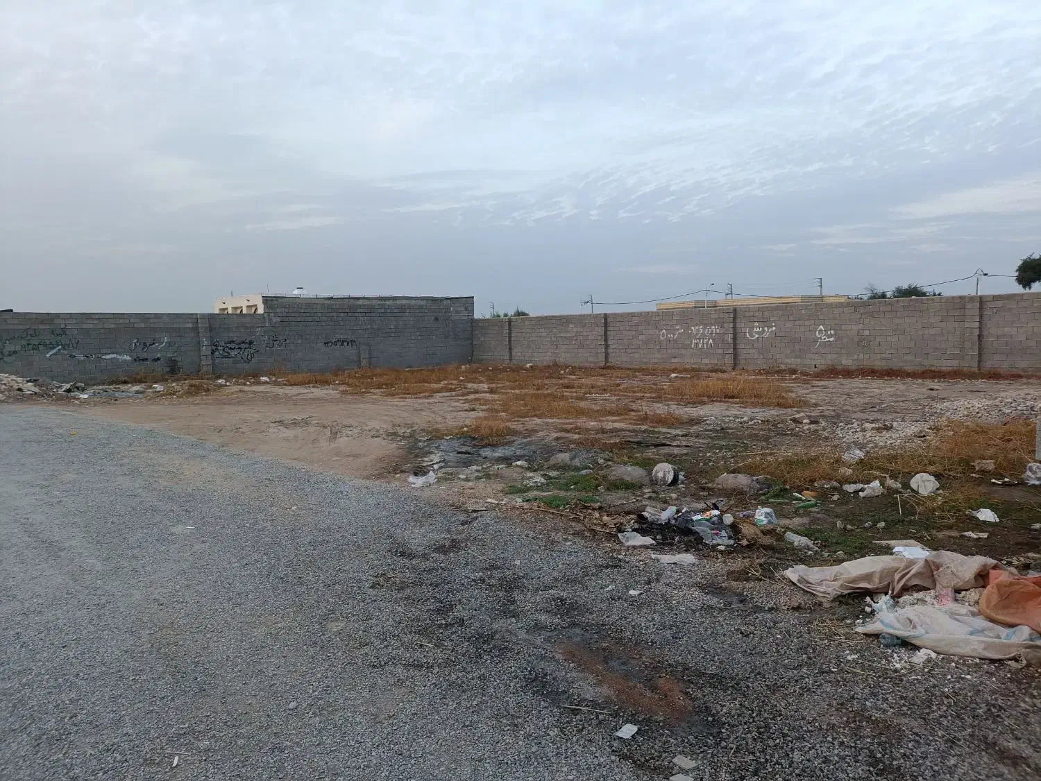 ملک زمین باغچه در کوچه باغ|فروش خانه و ویلا|اهواز, امانیه|دیوار