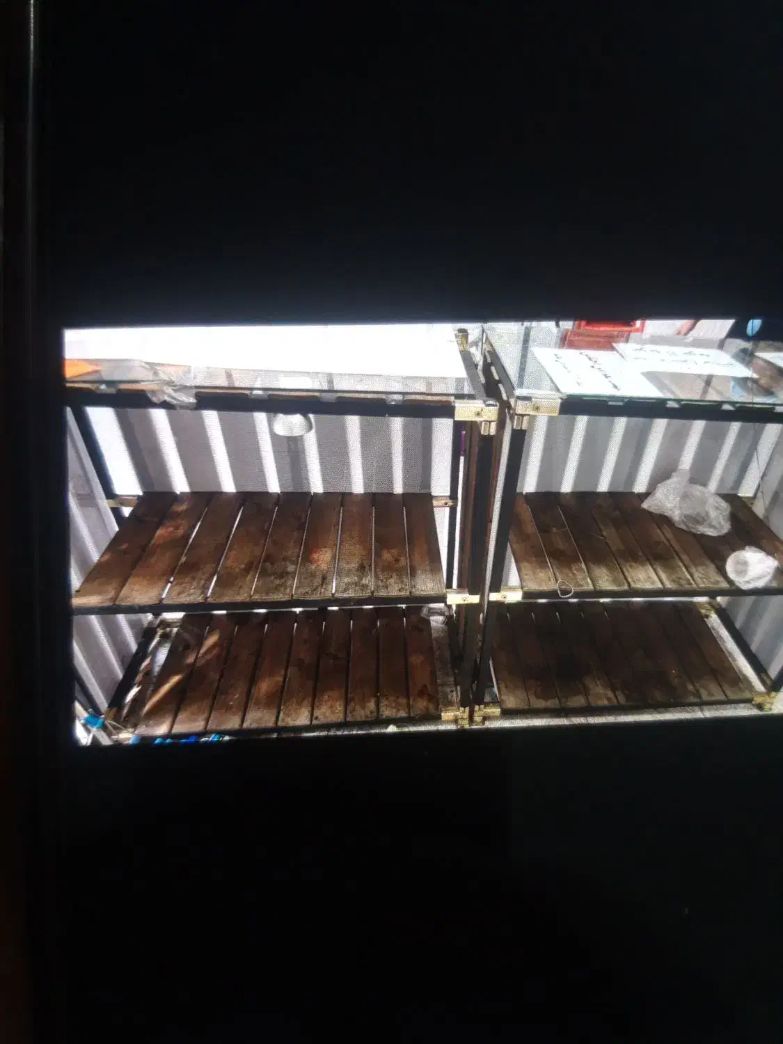 دو عددمیزپیشخوان و ویترین چوبی|فروشگاه و مغازه|قدس, شهرقدس|دیوار