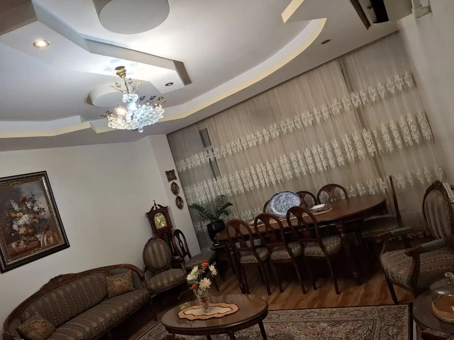 مبل و غذا خوری ست|مبلمان خانگی و میز عسلی|مشکین‌دشت, |دیوار