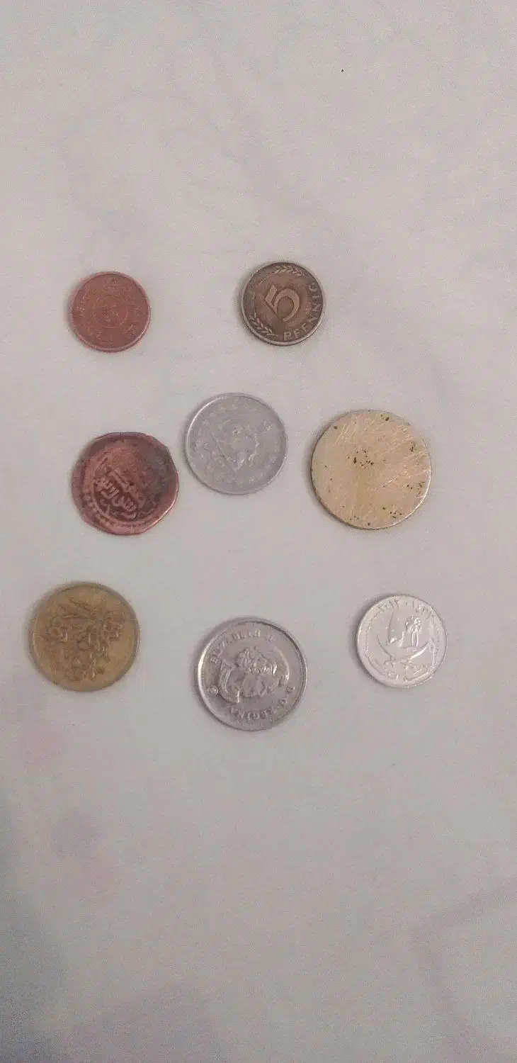 تعدادی سکه|کلکسیون سکه، تمبر، اسکناس|گلبهار, شهر جدید گلبهار|دیوار