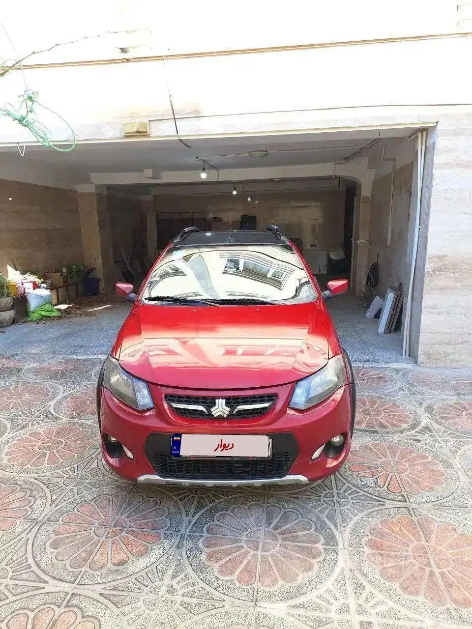 کوییک 1400 رنگ قرمز مشکی|خودرو سواری و وانت|اسلام‌شهر, شهرک واوان|دیوار