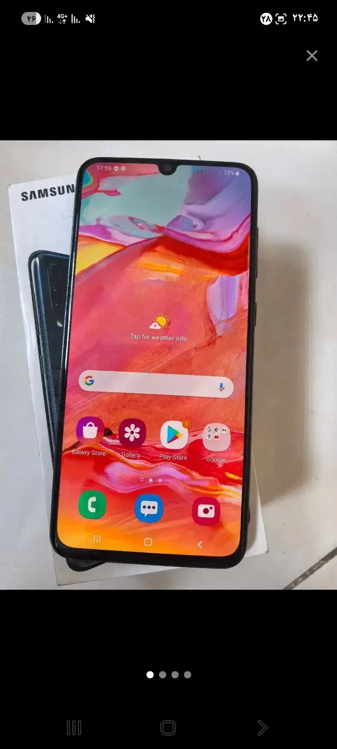 گوشی سامسونگ A70|موبایل|کهنوج, |دیوار