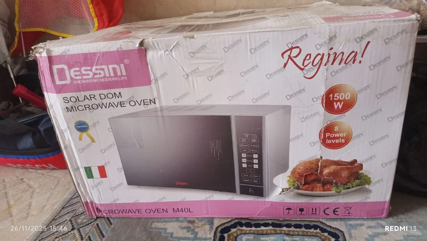مایکروفر Dessini1500w|اجاق گاز و لوازم برقی پختوپز|سقز, |دیوار
