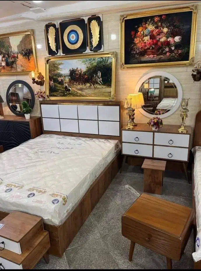 سرویس خواب یک و دو نفره مدل پازل۲|تخت و سرویس خواب|تهران, سعیدآباد|دیوار