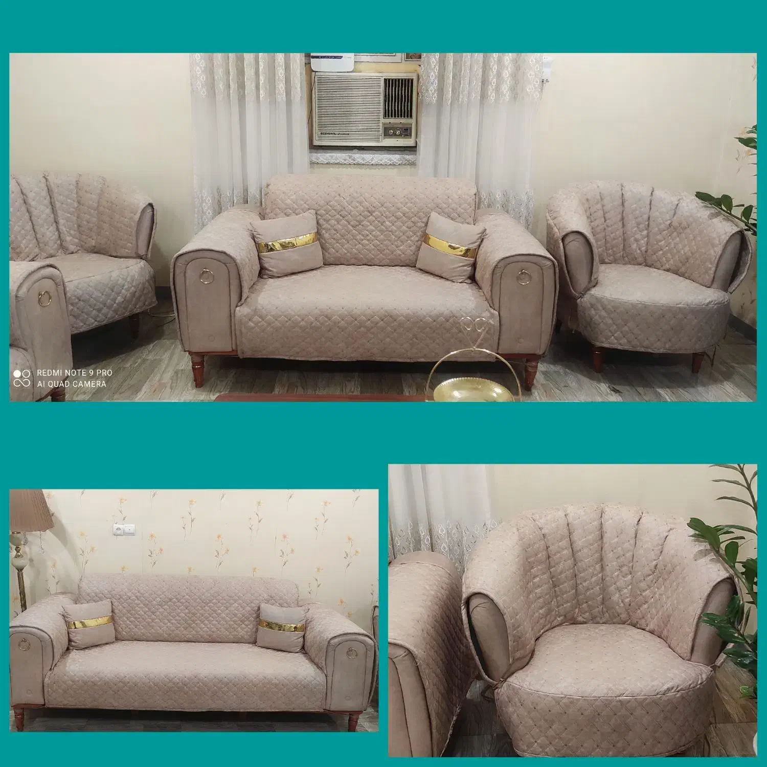 کاور پارچه ایی انواع مبلمان|مبلمان خانگی و میز عسلی|اهواز, مجاهد|دیوار