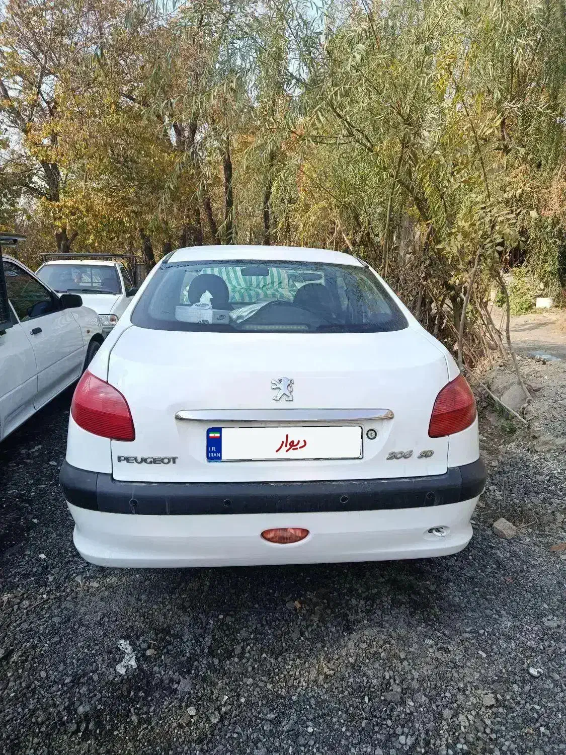 206 SD کم کار|خودرو سواری و وانت|تهران, ده‌ونک|دیوار