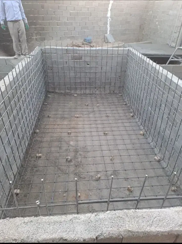 آرماتور بندی و اجرا استخر،وسقفهای بتنی،فلزی،|خدمات پیشه و مهارت|بومهن, |دیوار