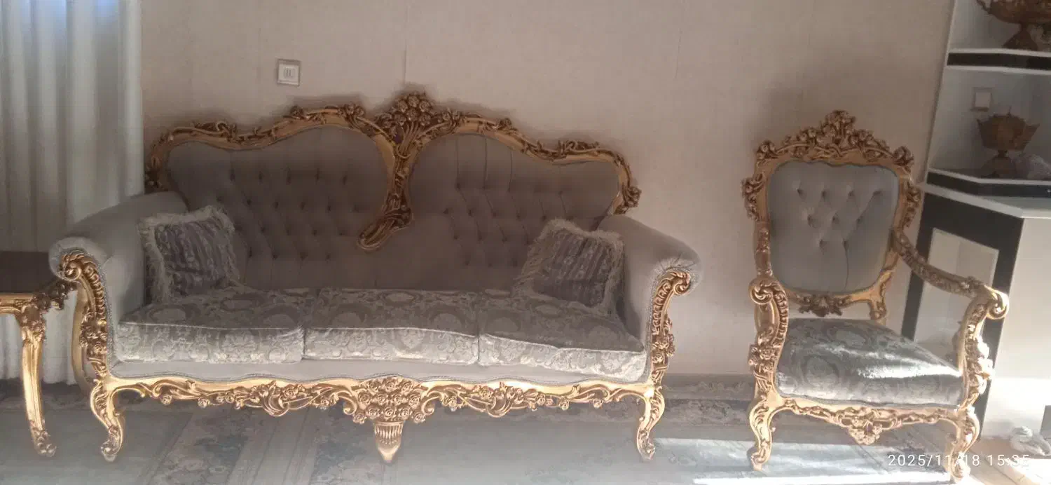 مبل کلاسیک|مبلمان خانگی و میز عسلی|شهریار, کهنز|دیوار