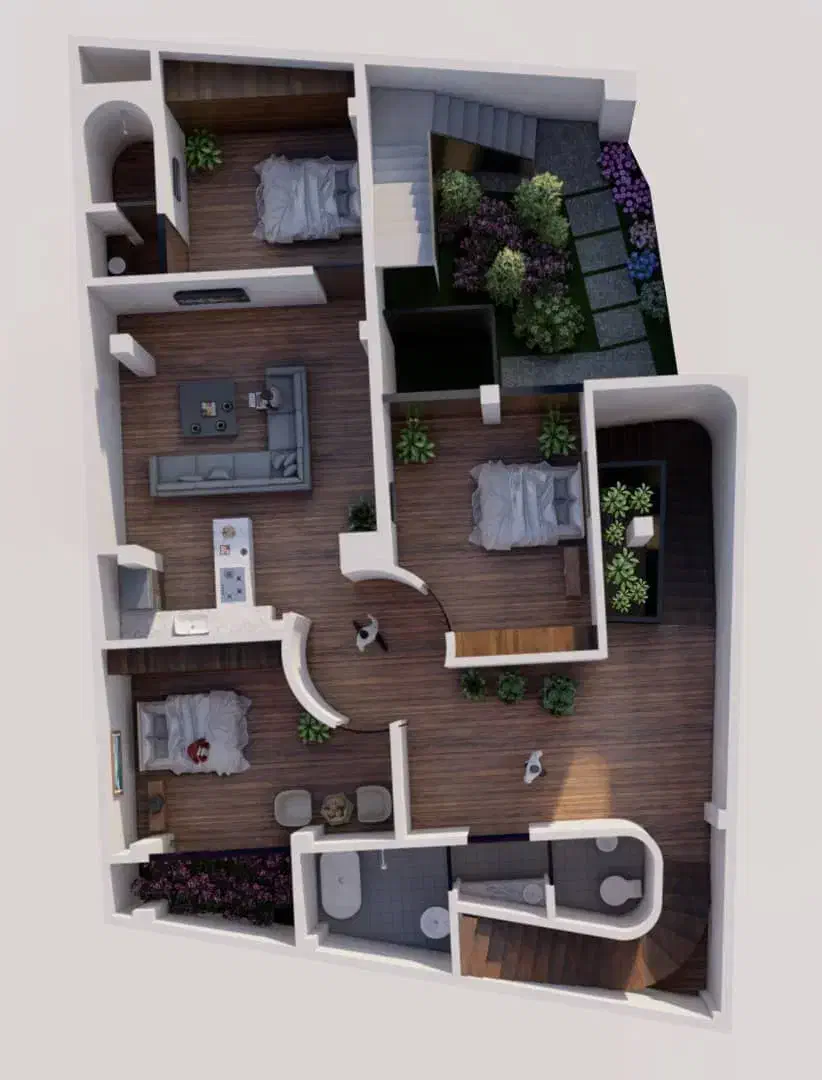 زمین مسکونی سرولات معاوضه|فروش زمین و ملک کلنگی|چابکسر, |دیوار