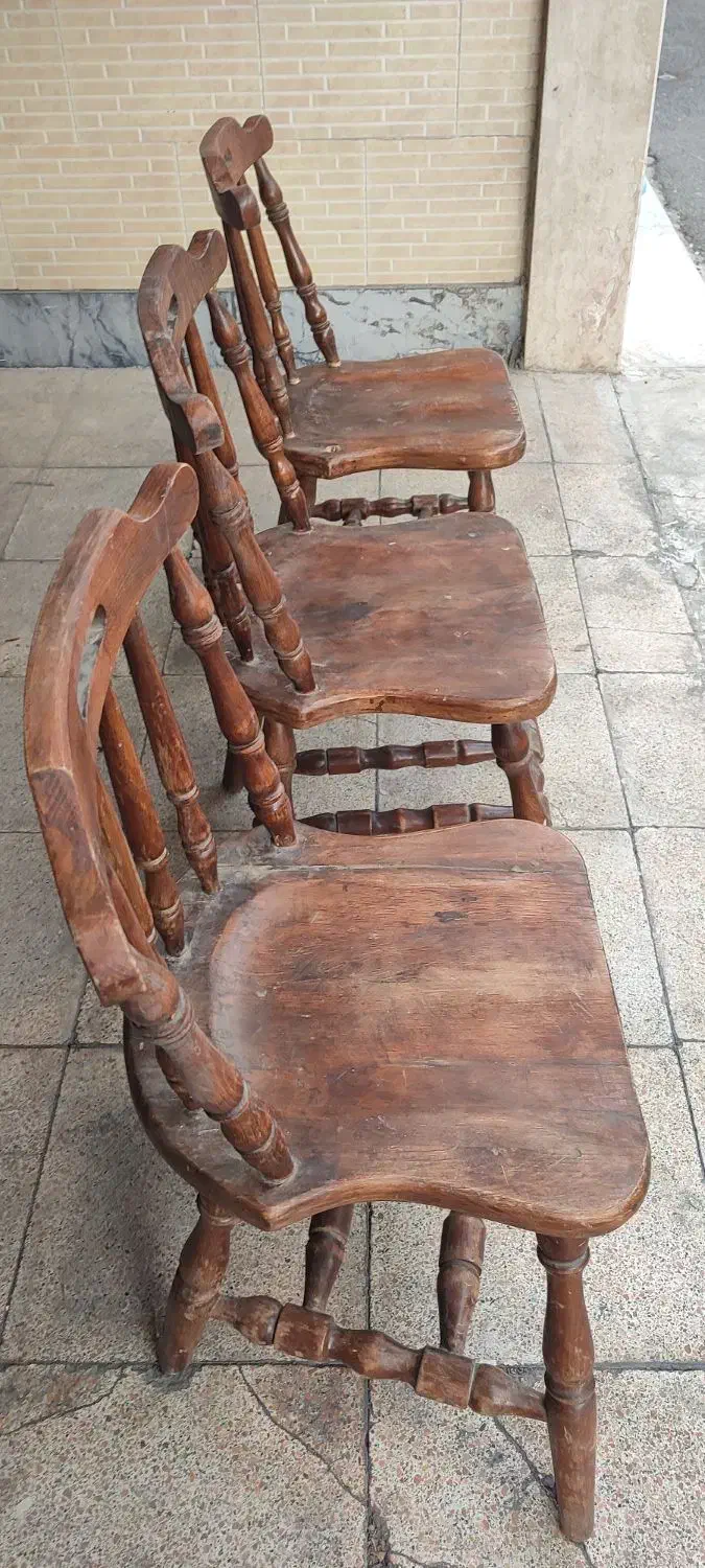 صندلی چوبی|صندلی و نیمکت|کرج, عظیمیه|دیوار