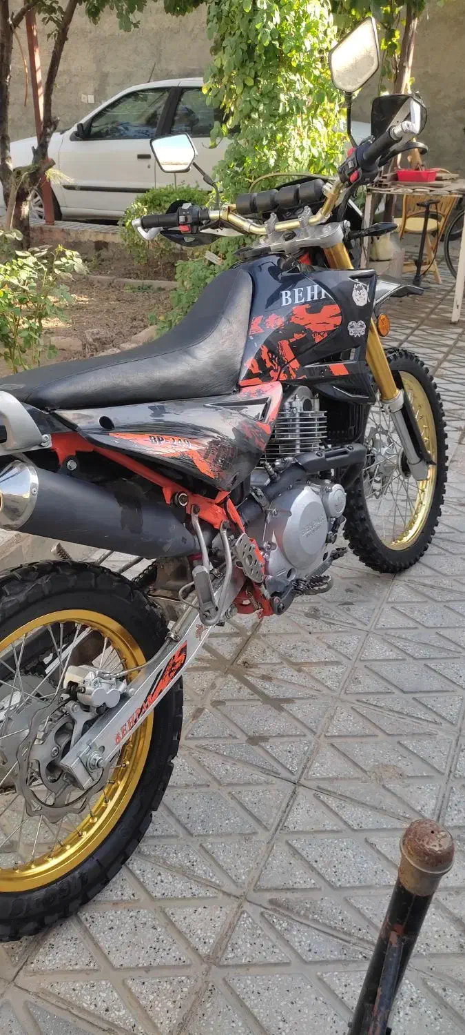 متور تریل  بهپر ۲۵۰|موتورسیکلت|بجنورد, |دیوار