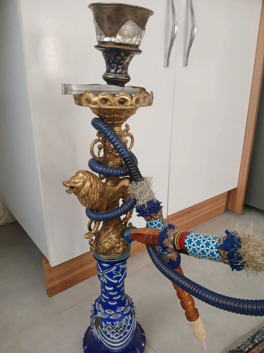 قلیون کله شیر|صنایع دستی و سایر لوازم تزئینی|کهریزک, |دیوار