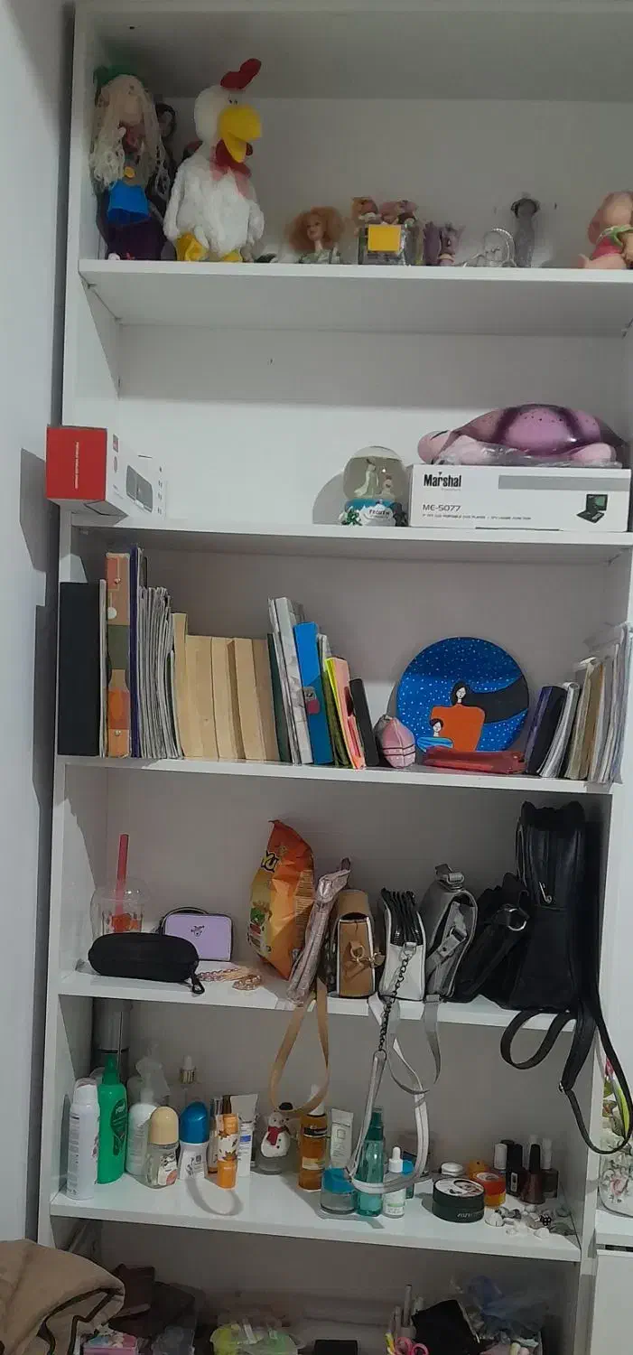 قفسه (۷ طبق)|کتابخانه، شلف، قفسههای دیواری|سبزوار, پاسداران|دیوار