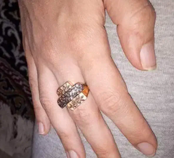 انگشتر طلای نگین دار ۷گرمی|جواهرات|تبریز, |دیوار