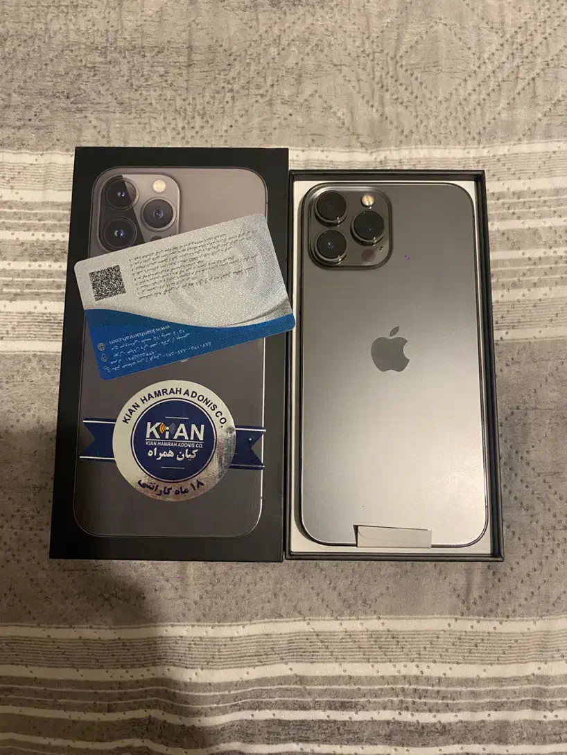 ایفون ۱۳ پرومکس iphone 13 promax 512 gig نو|موبایل|تهران, پاسداران|دیوار