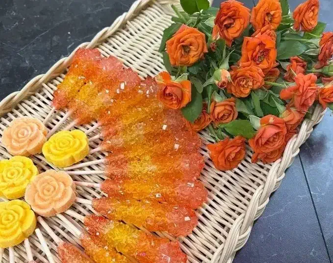 نبات های شاخه ای خرده نبات های دمنوش دار|خوردنی و آشامیدنی|شیراز, قلعه نو|دیوار