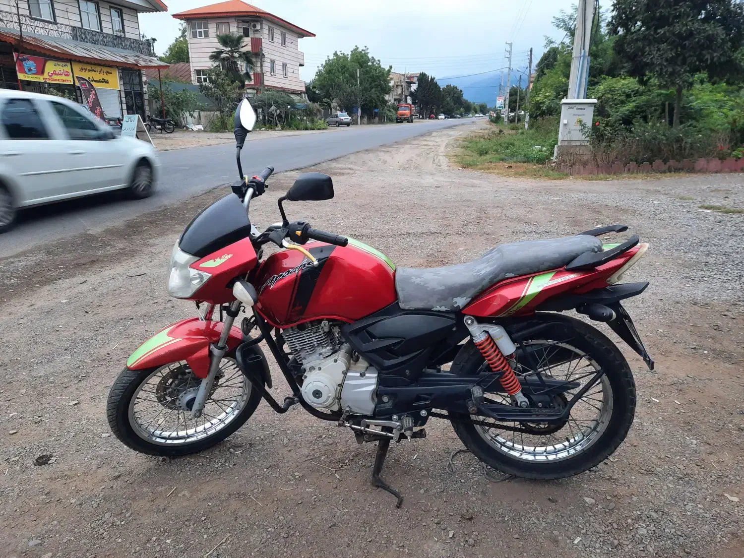 اپاچی ۱۵۰ مدارک کامل بابیمه|موتورسیکلت|صومعه‌سرا, |دیوار