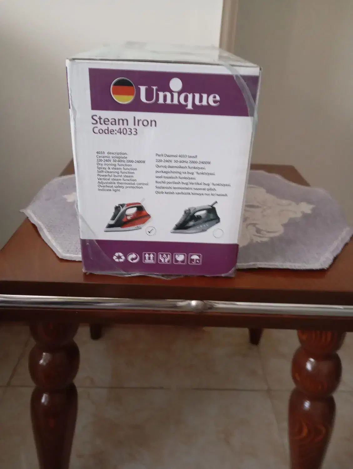 اتو بخار یونیک کد4033|اتو و لوازم اتو|اسلامشهر, شهرک واوان|دیوار