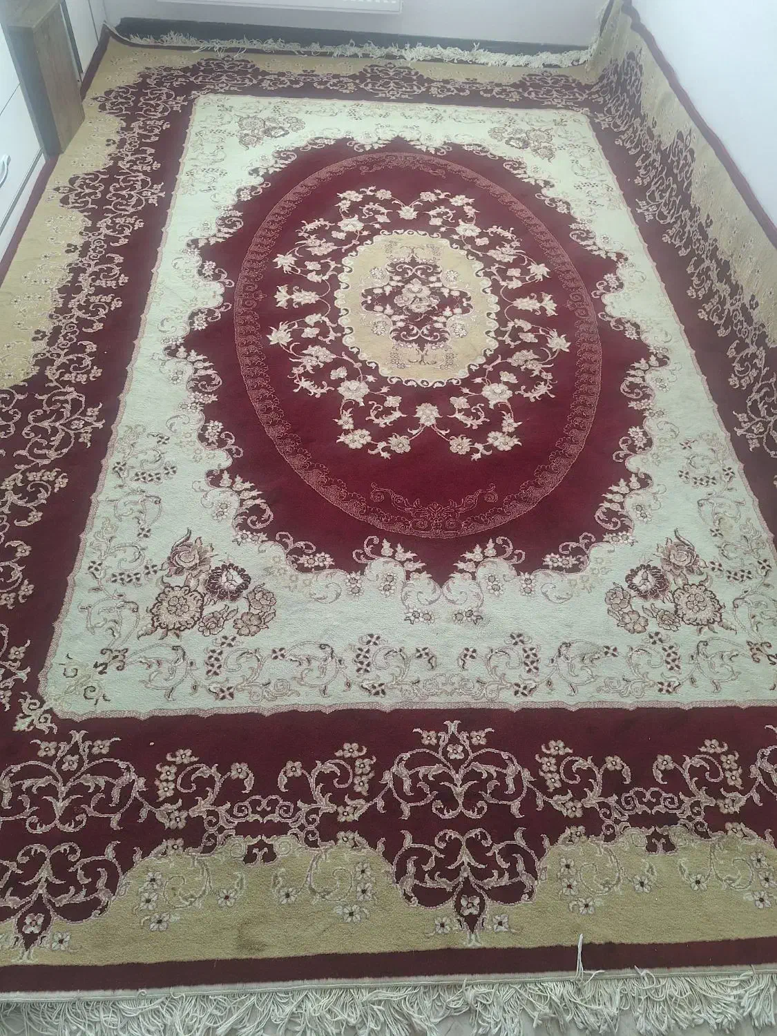 یک جفت قالی سلیمان 9 متری کار کرده 10میلیون|فرش|بروجن, |دیوار