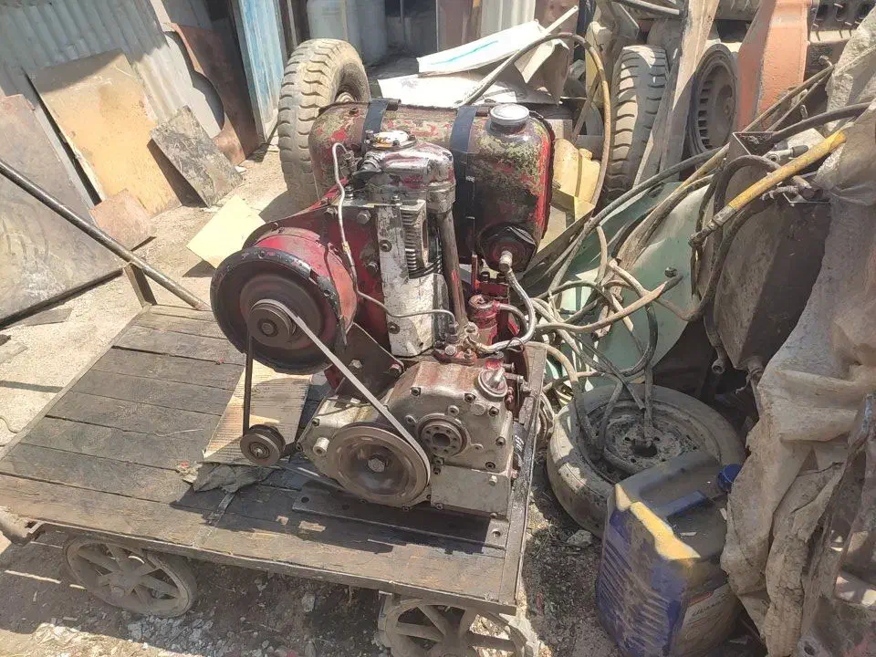 موتور هاتس دیزل ۱۷ اسب المانی پمپ آب برق خلاطه|ماشینآلات صنعتی|چهاردانگه (تهران), |دیوار