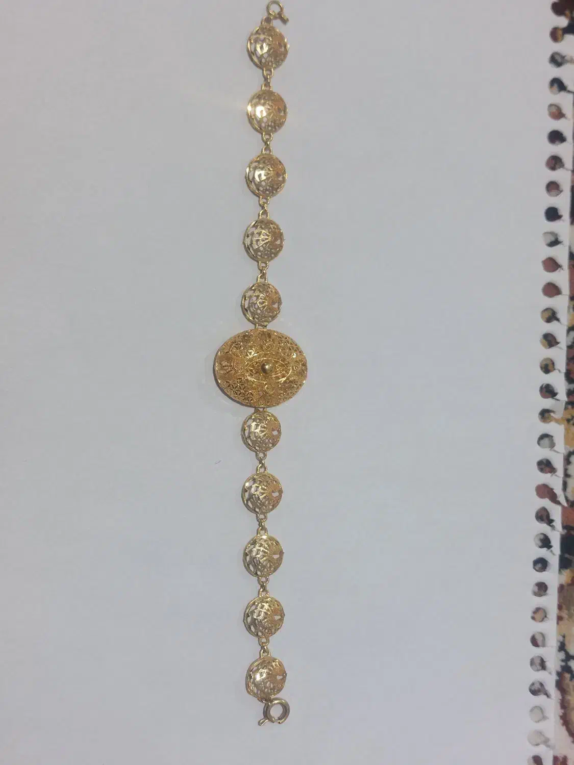 دستبند نو ۲۱ عیار ۲۰۰ بالا تابلو|جواهرات|یاسوج, |دیوار