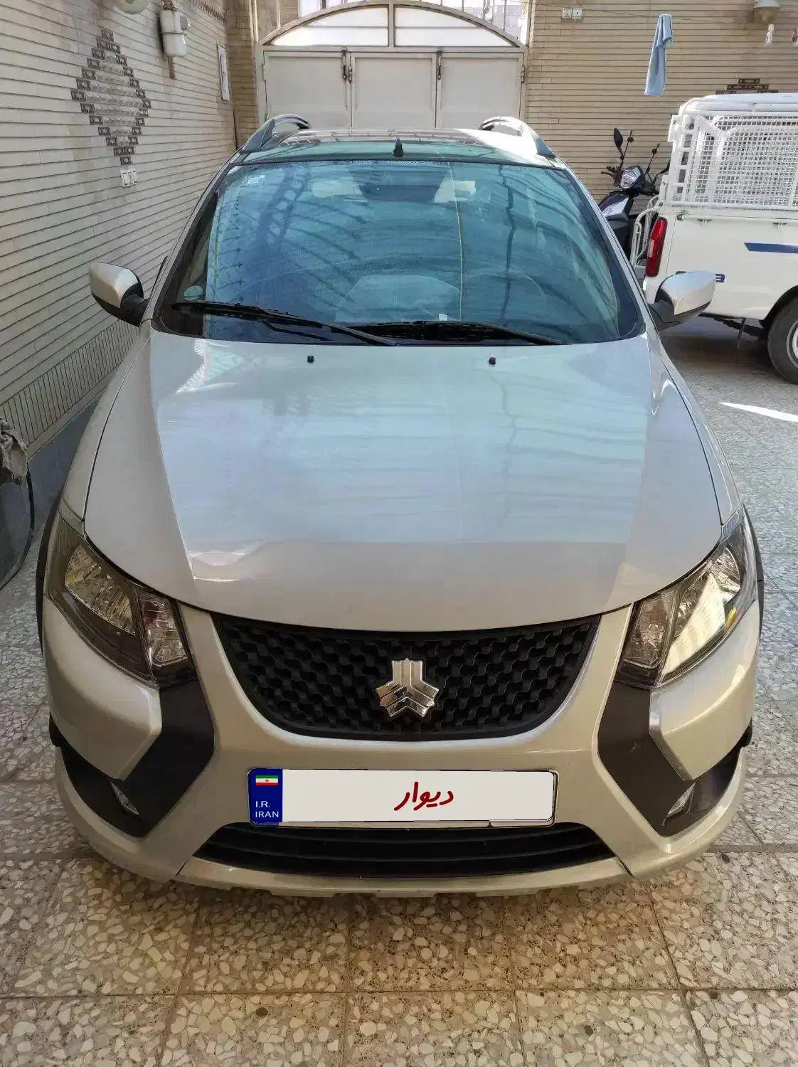 کوئیک gxrl نقره ای مشکی رینگ فولادی|خودرو سواری و وانت|خمینیشهر, |دیوار