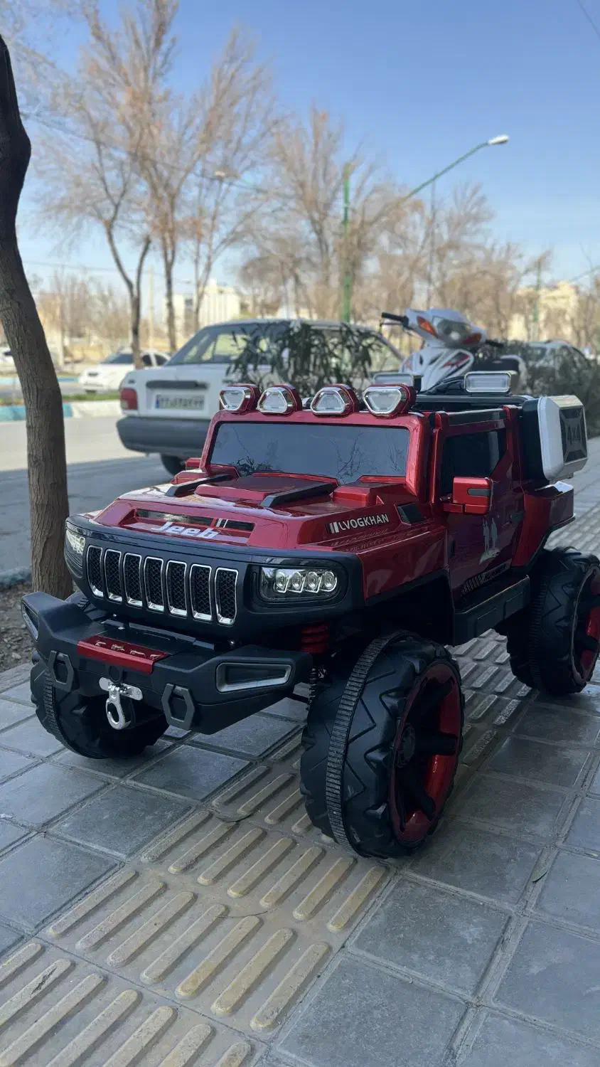 ماشین شارژی جیپ فورد پلیس ۳۶ ماهه بدون سود از دم|اسباب و اثاث بچه|فلاورجان, |دیوار