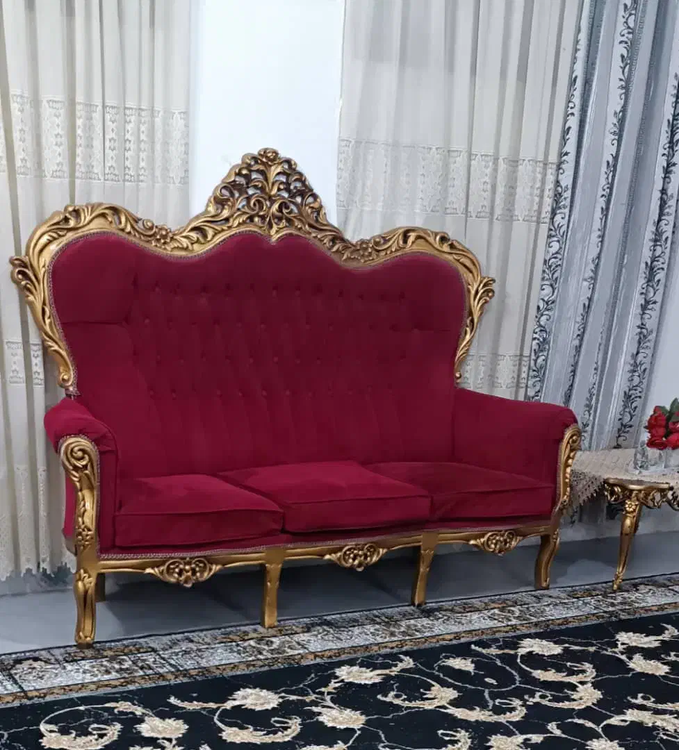 مبل سلطنتی|مبلمان خانگی و میز عسلی|دلیجان, |دیوار