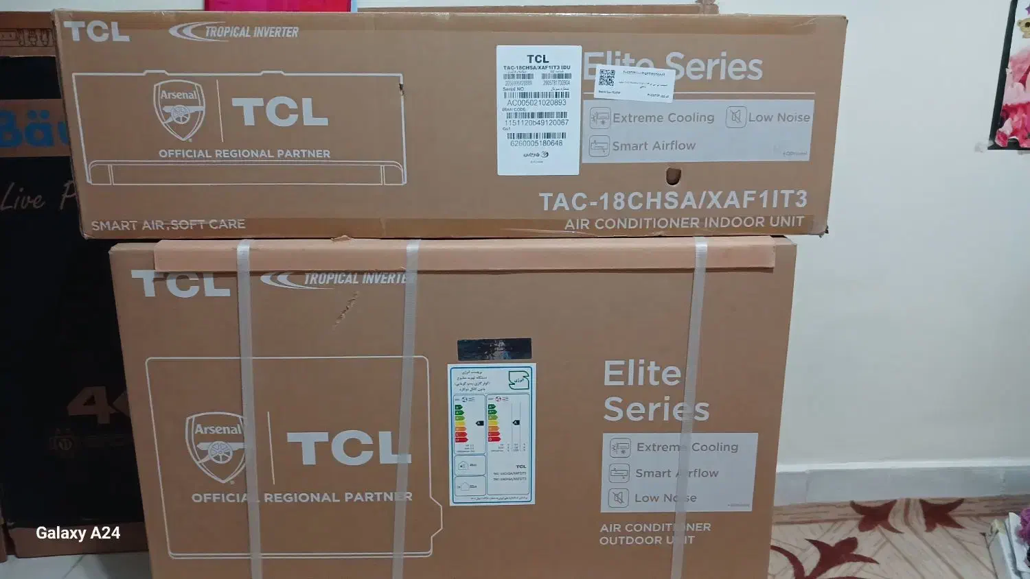 فروش کولر گازی TCL اینورتر کم مصرف|کولر گازی و فنکوئل|پیشوا, |دیوار