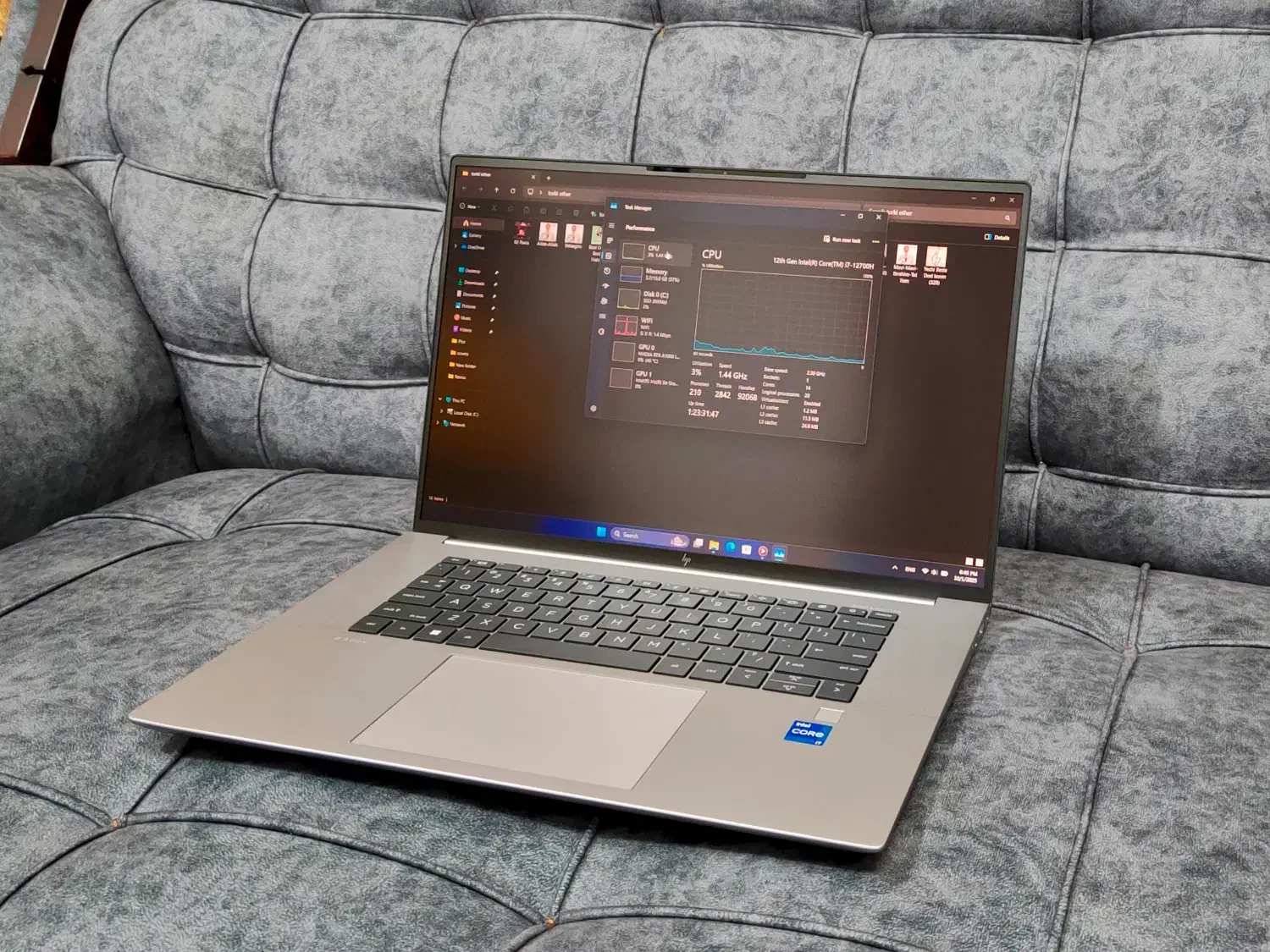 لپ تاپ Zbook studio g9 زیر قیمت|رایانه همراه|آمل, |دیوار