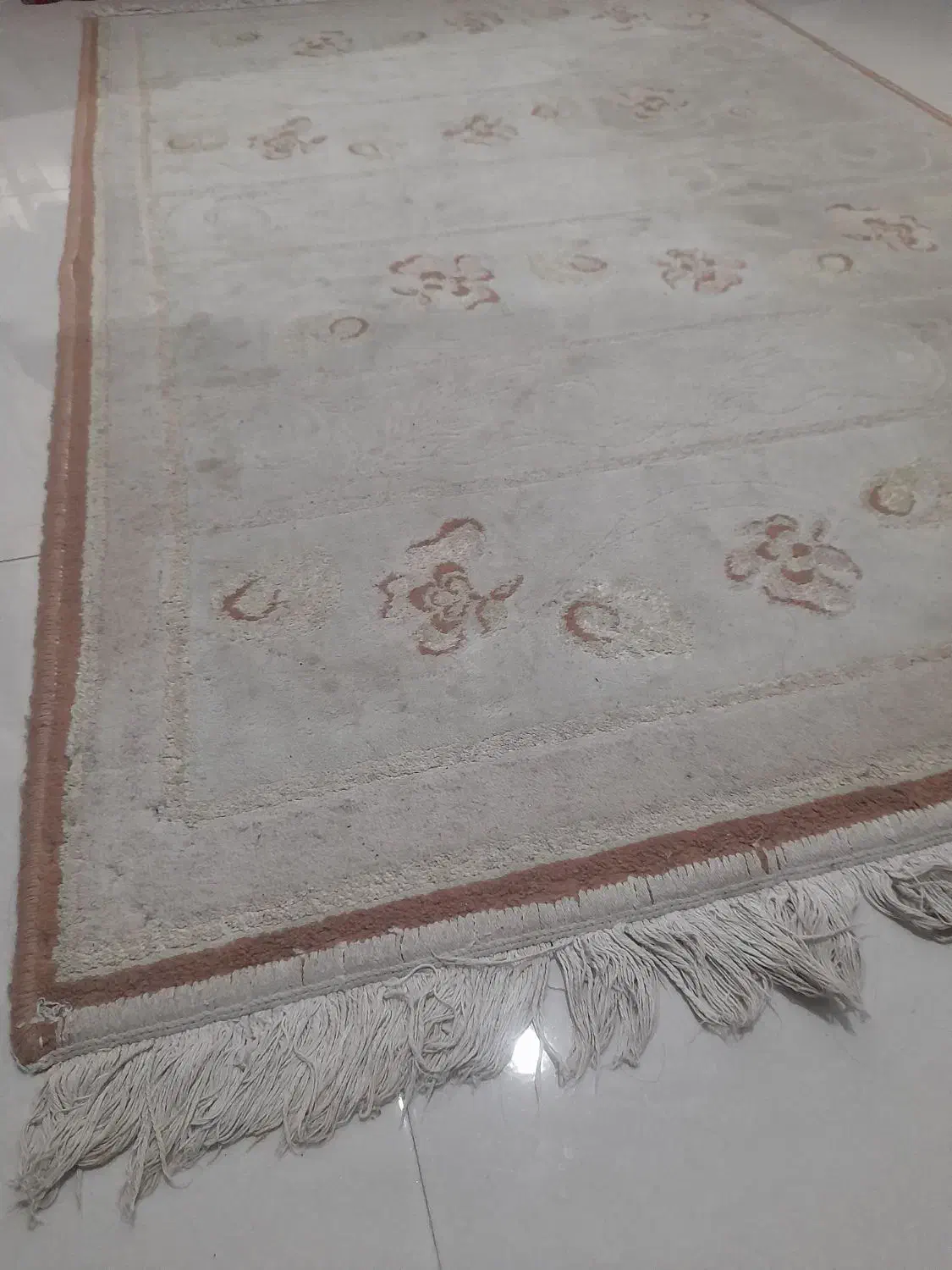 دو عدد فرش یک و نیم متری|فرش|کیش, |دیوار