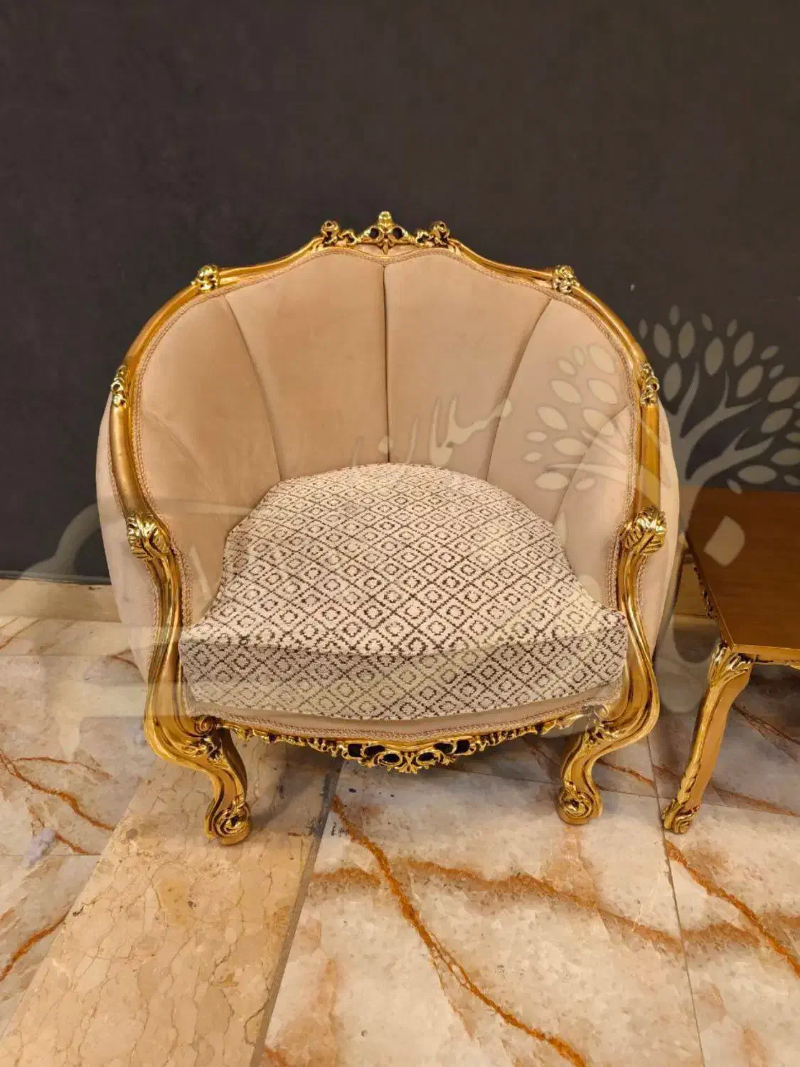 مبلمان مدرن زمرد/لگنی استیل کد 12|مبلمان خانگی و میز عسلی|کرج, محمد آباد|دیوار