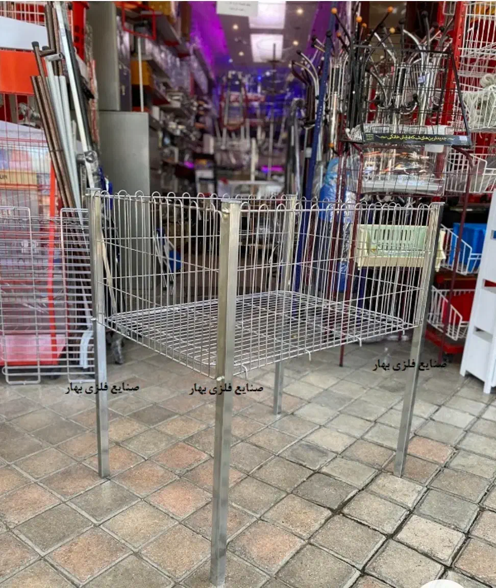 سبد فلزی|ظروف نگهدارنده، پلاستیکی، یکبارمصرف|اصفهان, سرچشمه|دیوار