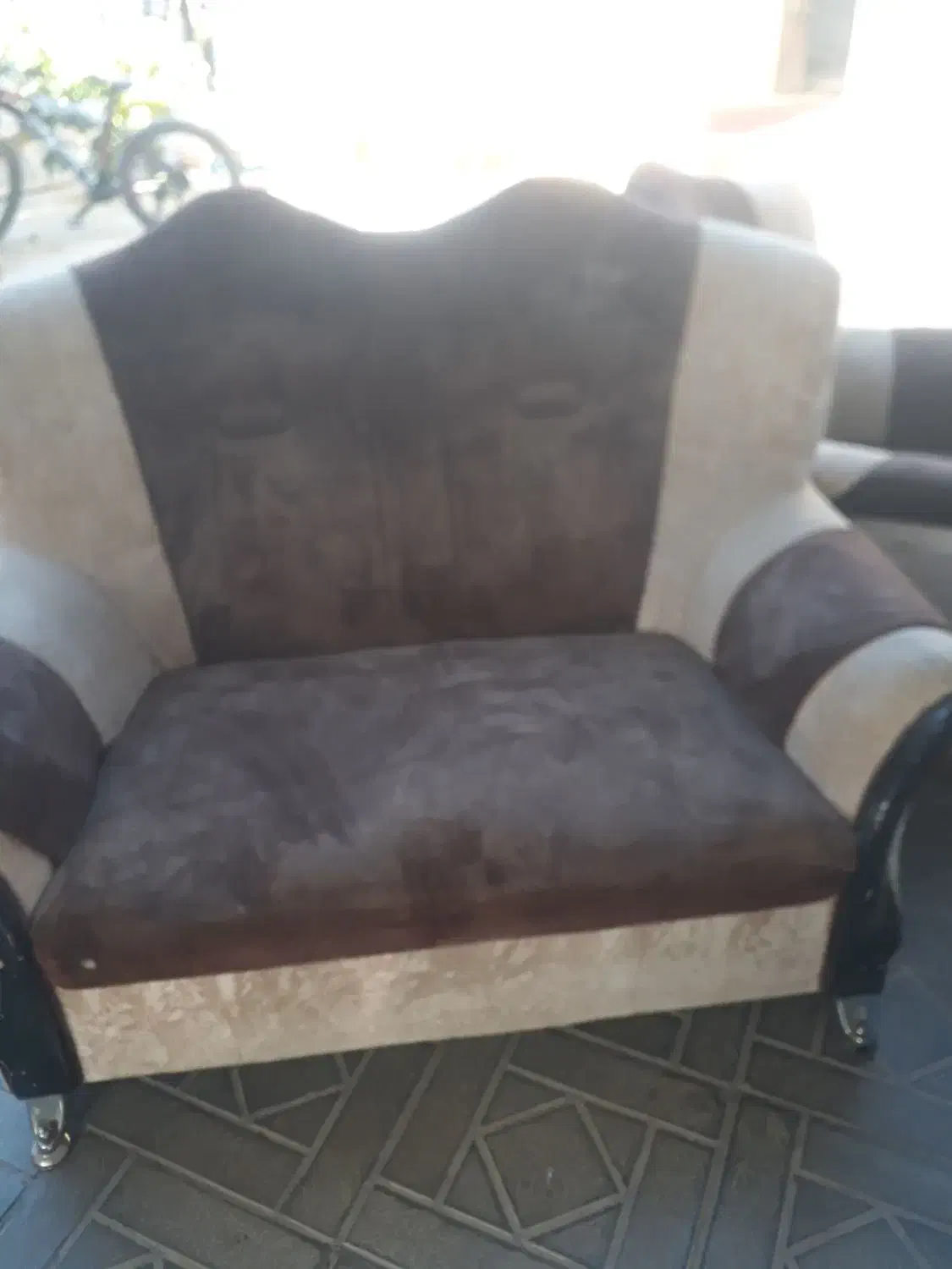 یک دست مبل هفت نفره تمیز|مبلمان خانگی و میز عسلی|شاهرود, |دیوار