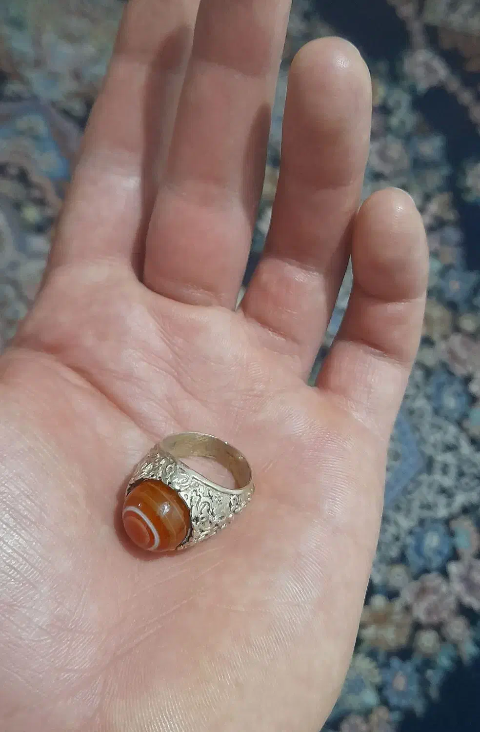 انگشتر بابا قوری تک چشم    حراج|بدلیجات|برازجان, |دیوار