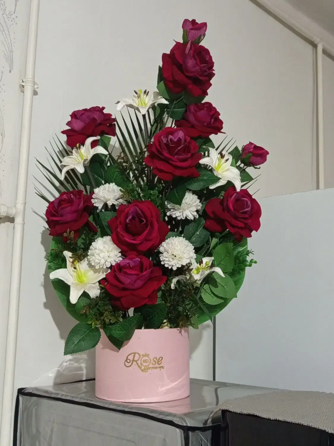 باکس گل|گل مصنوعی|میانه, |دیوار