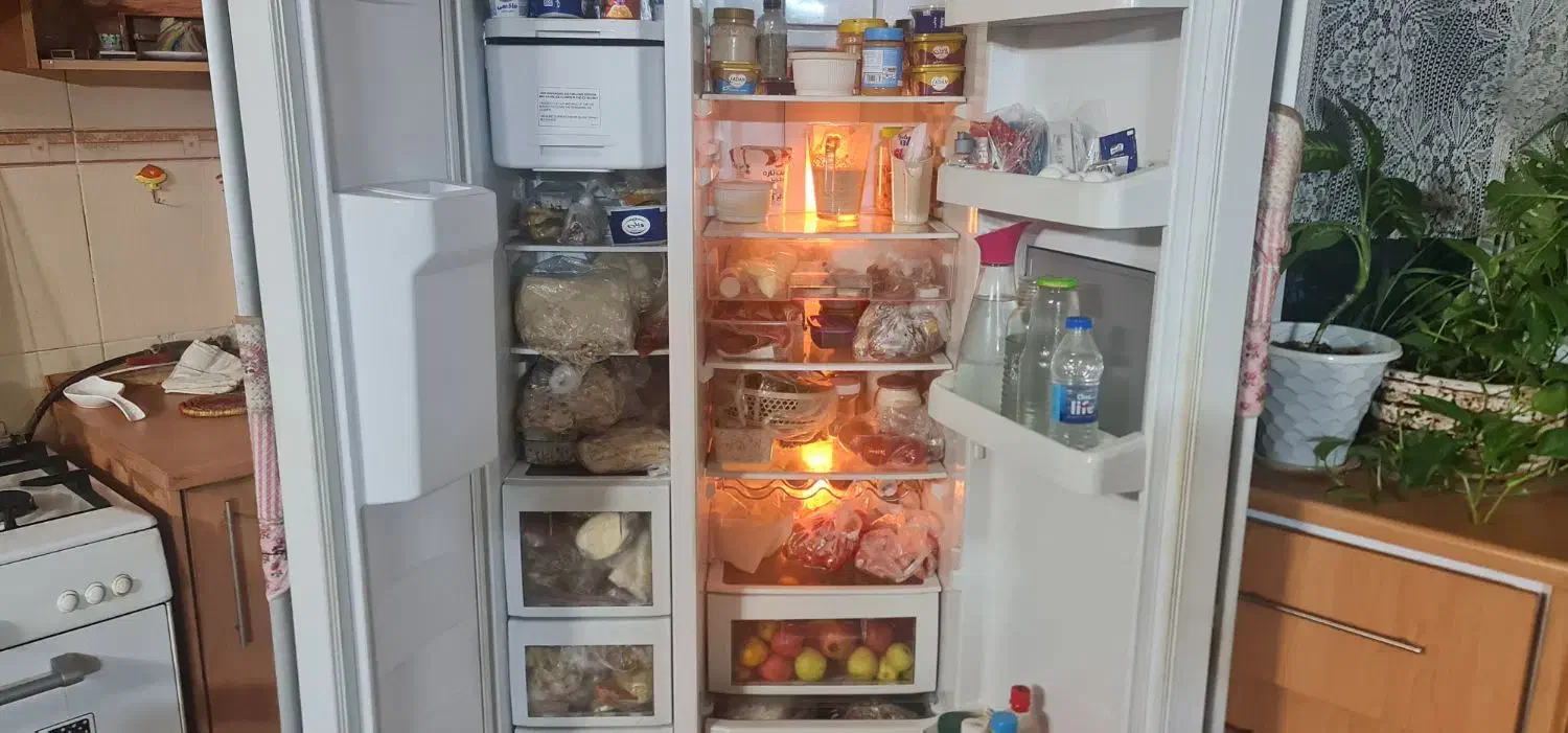 یخچال ساید کنوود اصل|یخچال و فریزر|شاهینشهر, شهرک میلاد|دیوار