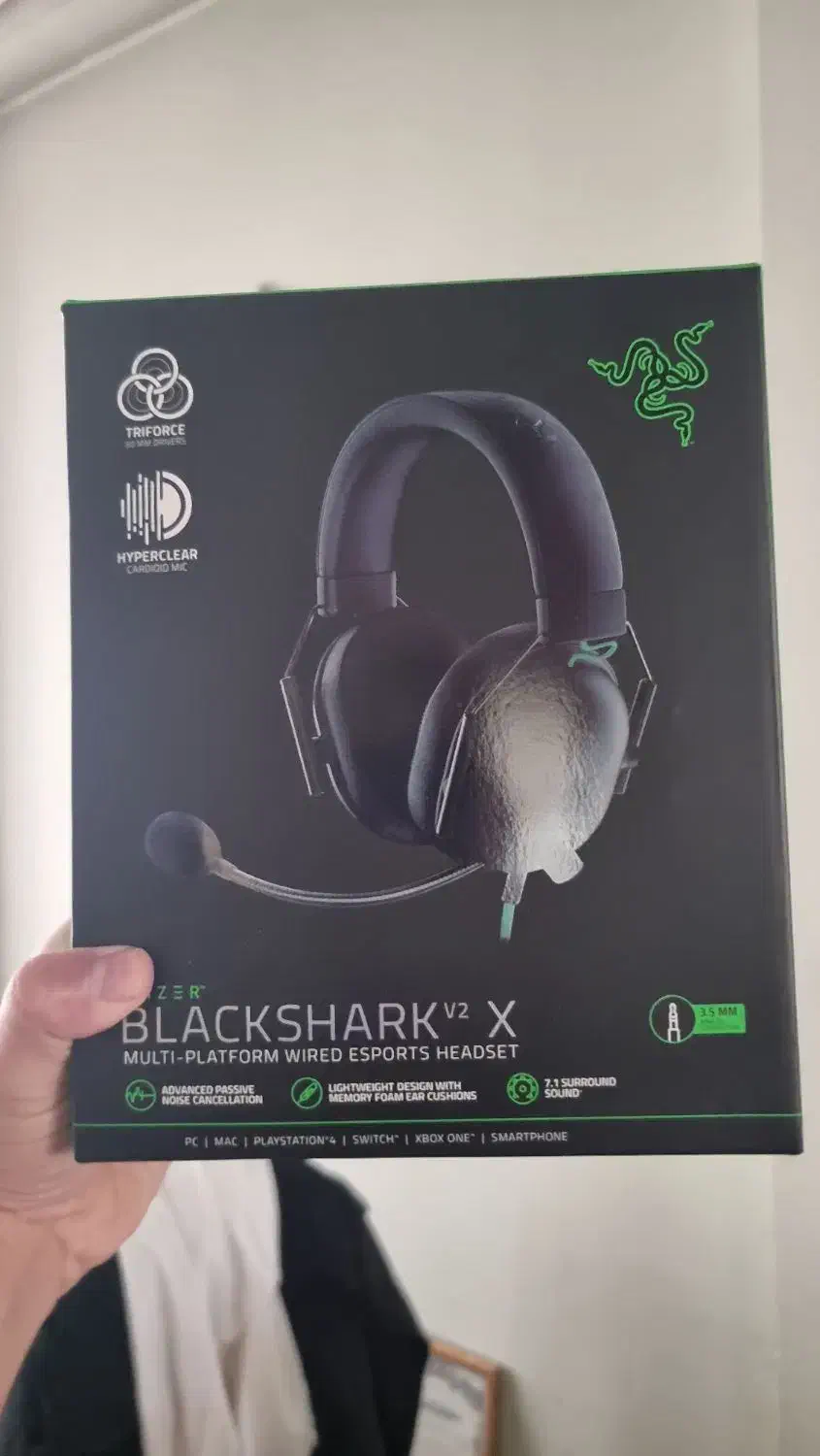 هدفون ریزِر مدل BlackShark X V2|قطعات و لوازم جانبی رایانه|ورامین, ورامین|دیوار