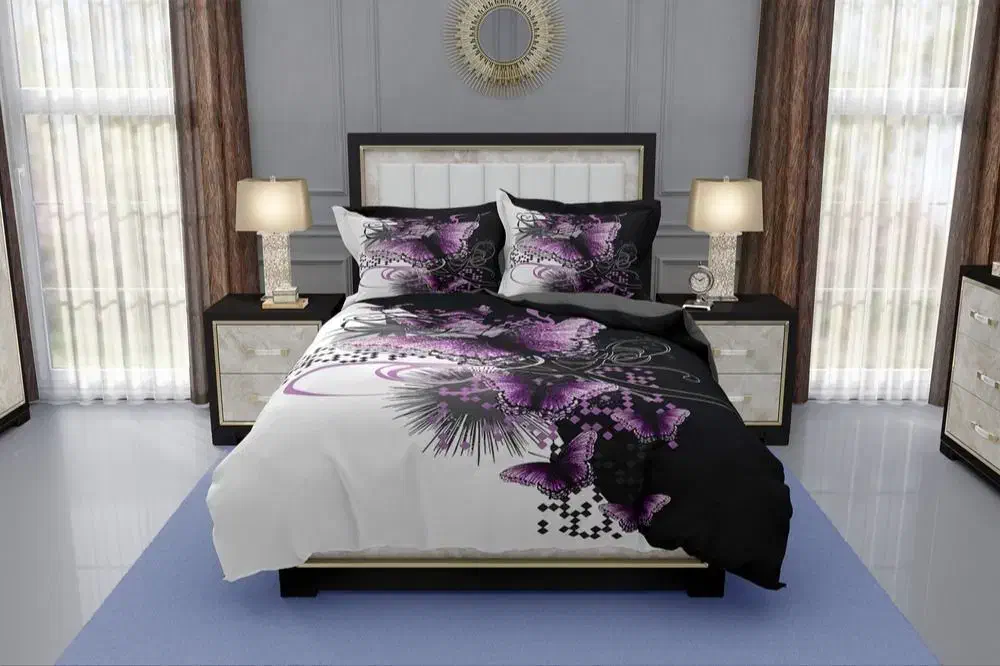 لحاف روتختی 3بعدی 2نفره 6تیکه 1500تومان|رختخواب، بالش، پتو|مشهد, چهنو|دیوار