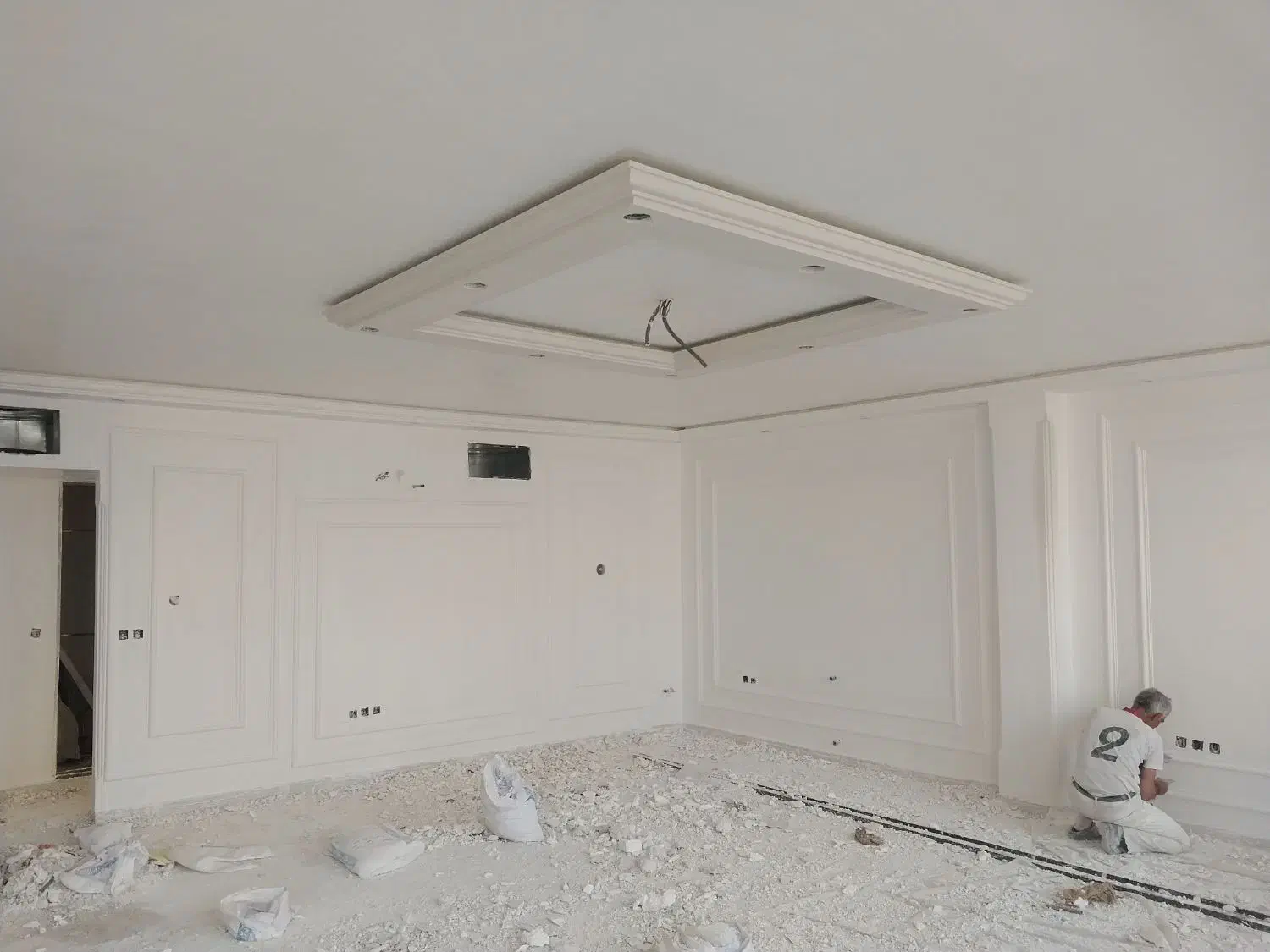 گچکاری ابزار لکه گیری دیوارگچی|خدمات پیشه و مهارت|مشهد, ایثارگران|دیوار